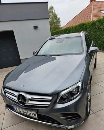 Mercedes-Benz GLC cena 144000 przebieg: 165000, rok produkcji 2018 z Szczecin małe 106